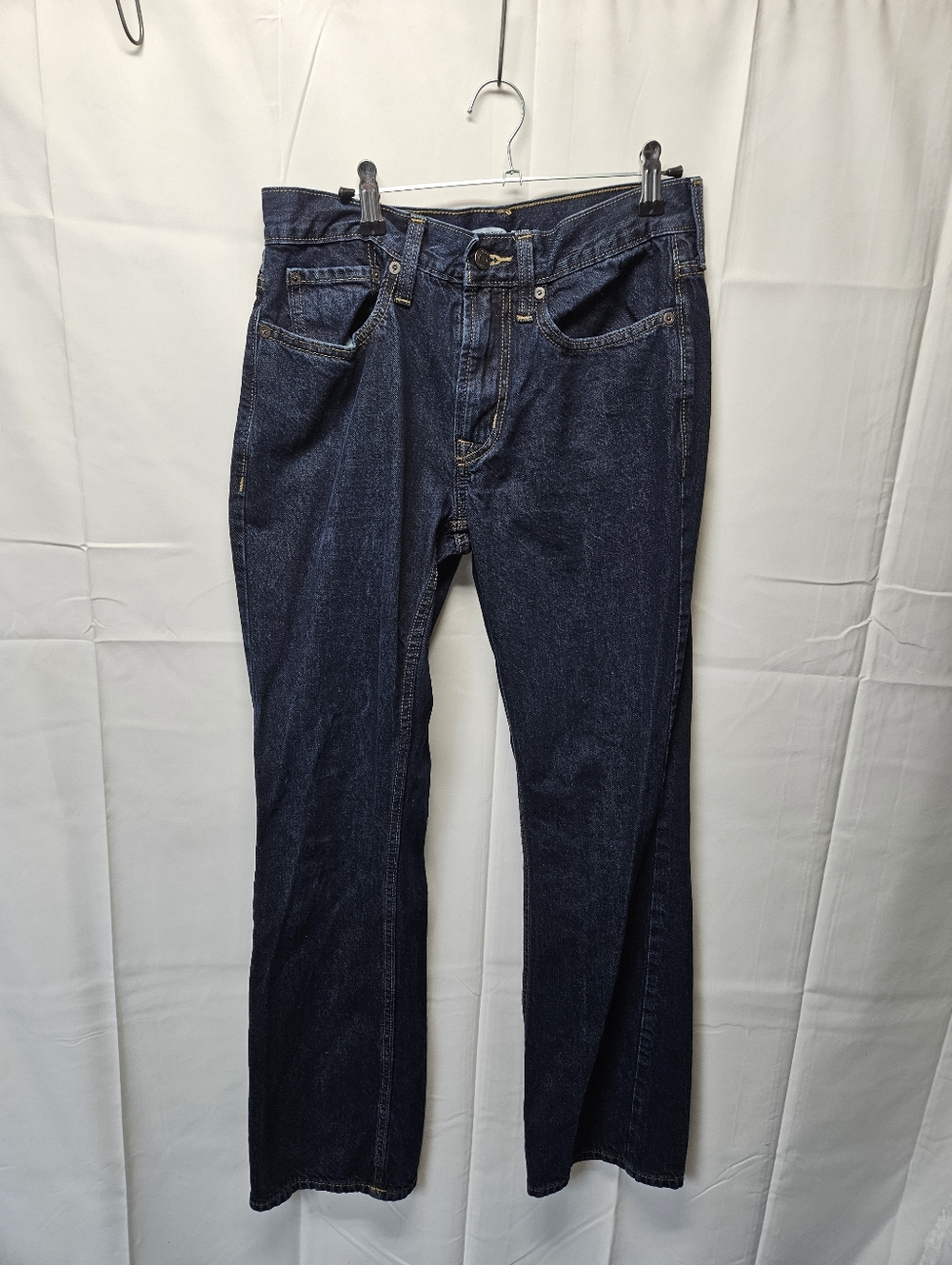 Old Navy Dark Blue Denim Jeans - Classic Straight Fit Boot Cut